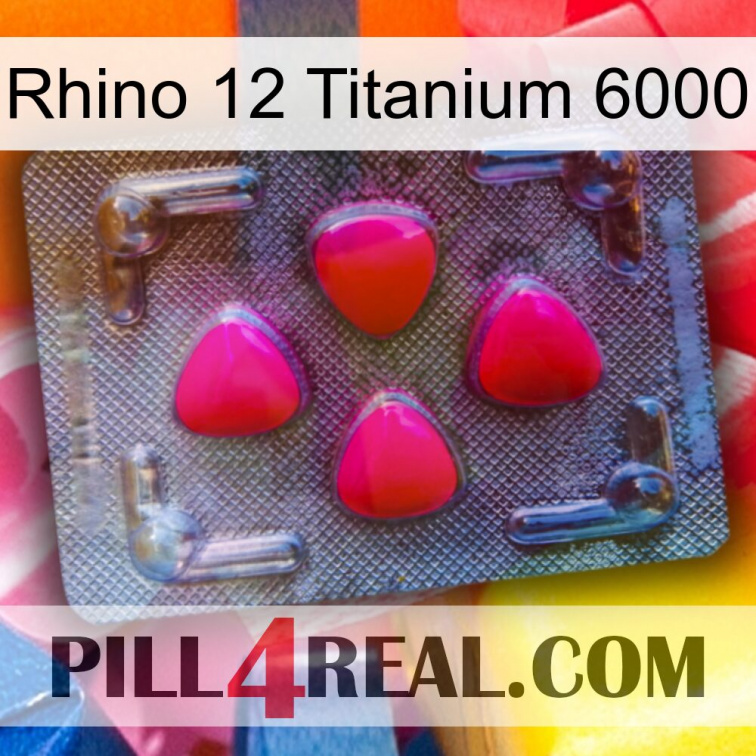 Rhino 12 Titanium 6000 13